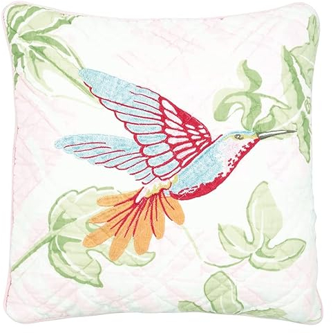 GreenGate [W2023/02] Cushion Cover Fallulah White with emb 40x40cm