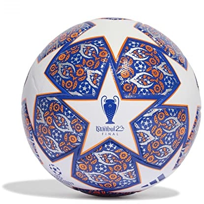 ADIDAS UCL LGE is Fußball White/ROYBLU/SORANG/S 5