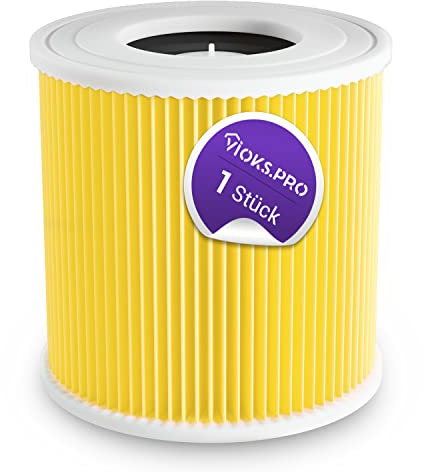 Vioks.pro Vacuum Cleaner Filter Round Replacement for Kärcher Filter 6.414-552.0 64145520 2.863-303.0 28633030 KFI3310 - Filter for Wet and Dry Vacuum Cleaner WD1 WD2 WD3 KWD1 KWD3 SE4001 SE4002