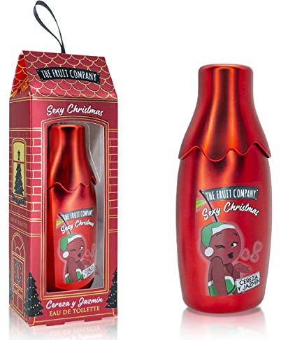 Colonia Eau de Toilette Cerise Et Jasmin 40 ml | Parfum Origine Espagne | Pour Les Femmes Édition Christmas - The Fruit Company