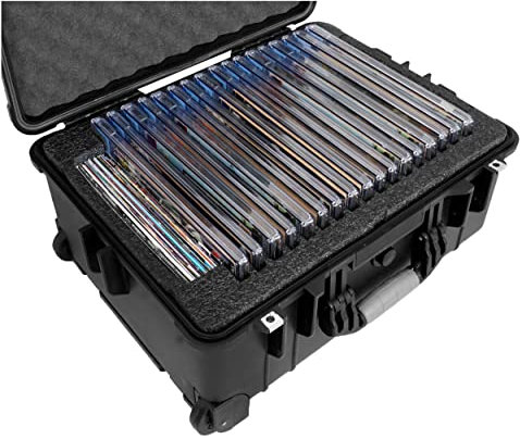 Case Club 17-28 Graded Comic Slab Carrying Case Fits CGC CBCS PGX & EGS Graded Slabs - Comic Book Collector Storage Box - Travel Holder for Graded Slabs, Sleeves, & Loose Comics