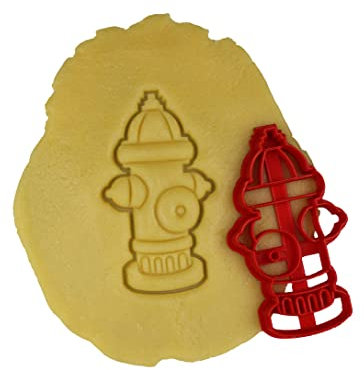 3DKOUPE - Ausstechform Feuerwehrmann Feuerwehrmann - Farbe wählbar