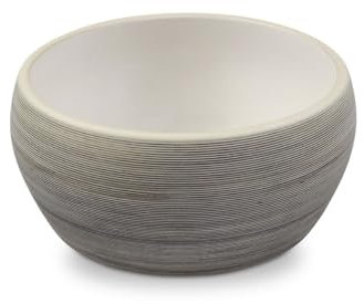 WOLTERS Diner Stone, Größe:2000 ml, Farbe:Grau - Natürlich schöne Futternäpfe für Hunde und Katzen