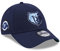 New Era Memphis Grizzlies NBA Fanartikel Blau Team Logo Seitliches Team Emblem 9Forty verstellbar - One-Size
