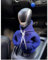 EHOTER Auto Schaltknauf Hoodie Shifter Überzug Kreative Gangschaltung Schalthebel Hoodie Abdeckung Universal Staubdicht Schutz Sweatshirt Schaltknauf Hoodie Car Gear Shift Cover (Blau)