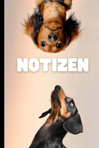 Dackel Notizbuch: Tolles Geschenk für Dackelliebhaber / Liniert im A5 Format und 200 Seiten - Ideal als Tagebuch, Bullet Journal, Ideenbuch und vieles mehr / Premium Hardcover