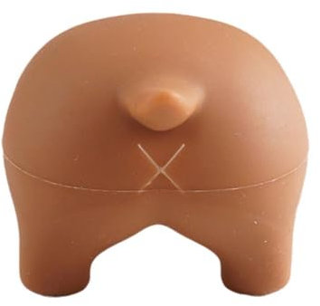 1 x lustiger Zahnpasta-Kappen-Spender, Pooping Dog Butt Zahnpasta-Aufsatz, für Kinder, BPA-frei, Zahnpasta-Abdeckungen für Erwachsene, und Kappen, Silikon-Abdeckungen für Zahnpasta, Zahnpasta,