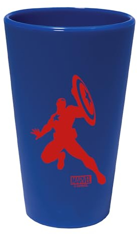 WinCraft Verre à bière en silicone Marvel Captain America 473 ml