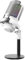 Computer Microphone with RGB Lighting, USB Gaming Mic for PC/ PS4/ PS5/ Mac/Phone, Podcast Mic with Touch Mute, Gain Knob for Streaming Recording (White)