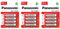 PANASONIC Confezione da 3 blister da 4 batterie Red Zinco-Carbon AA LR06-1,5 V