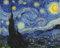Artnapi Peinture par numéros pour adultes sans cadre | DIY peint à la main |Nuit étoilée Van Gogh | kit pour débutants et adultes, kit avec peintures acryliques et pinceaux | 40 x 50 cm toile