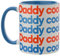 Say It with Songs Tasse Weiß/Rot/Blau – Daddy Cool – Boney M. – QR-Code scannen und auf Spotify, YouTube & mehr spielen – Haushaltswaren, Küche, Tee, Kaffee & Geschenktasse 312 ml
