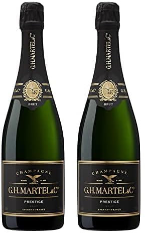 G.H. Martel & C Champagne Brut Prestige 750 Ml (Lot de 2)