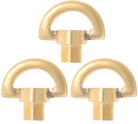 Alipis 3Pcs Mini Music Box Winding Keys Replacement Diy Accessories Small Clockwork Movement Parts with Metal Knob Handles for Music Box Repair