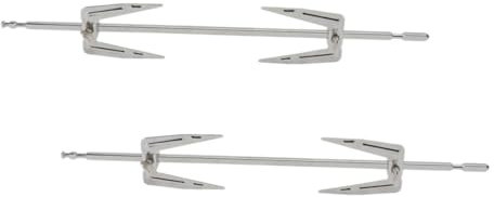 POPETPOP Set Di Pinze Per Grigliate Forchette Kit Di Utensili Per Barbecue Forchette Per Grigliate Di Pollo Per Cucinare All'aperto Forchette Per Struttura Robusta Per Barbecue