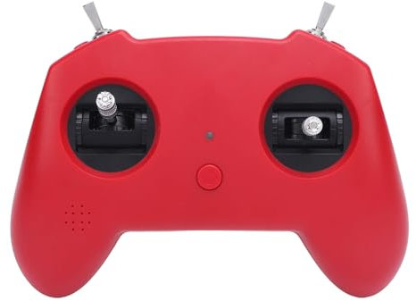 Fockety Radio Transmitter Remote Controller for Super Link SL8 Racing Drone, RC Radio Transmitter Support Simulator Software Joystick Calibration for FPV Drone Quadcopter (Red)