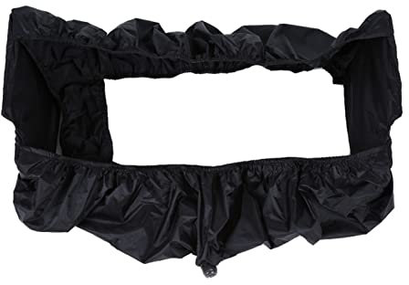 Cubierta Impermeable para Aire Acondicionado, Protector Limpio para Lavado de Polvo, Tuberías de Agua de, Accesorios Profesionales para Uso, Color Negro