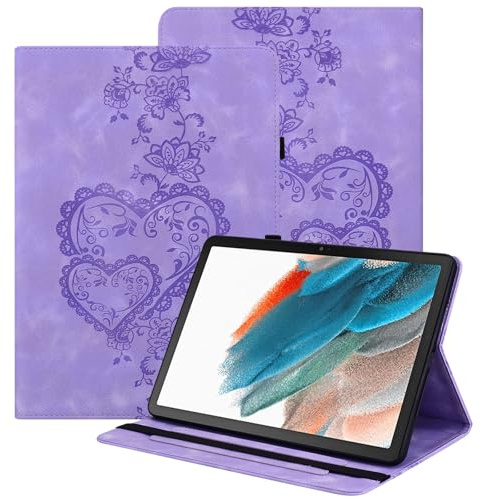 BOLELAW Hülle für iPad mini 5 / iPad mini 4. Generation 7.9 Zoll – Stoßfest PU Leder Folio Case mit Stifthalter, Kartenfächern & Standfunktion, Lila