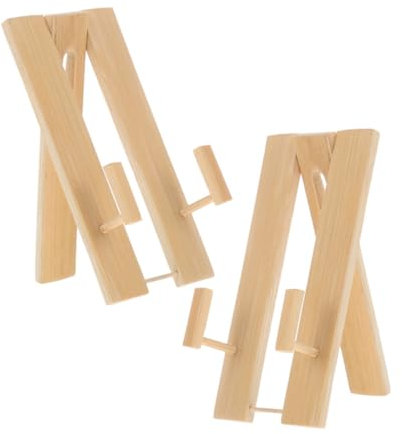 POPETPOP 2pcs Japanese Style Folding Fan Stand Display Rack Holder for Japanese Fans Decorative