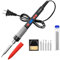 Electric Soldering Iron | Adjustable Temperature Soldering Iron for Soldering,Fast Heating Soldering Machine Accessories Electric Repair for Modeling Jewelry Home Appliances