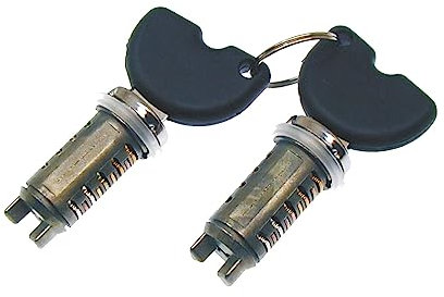 KIT SERRATURE 2 CILINDRETTI + 2 CHIAVI CIF COMPATIBILE CON PIAGGIO ZIP SP 50 2001 2004