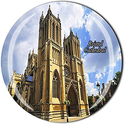 Bristol Cathedral England Kühlschrankmagnet, Souvenir, Geschenk, Kristall-Magnet-Sticker-Kollektion