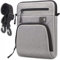 SIMTOP Borsa per tablet da 11 pollici, borsa a tracolla per tablet impermeabile iPad Pro 11 2022-2018, borsa multifunzionale a tracolla per iPad Air 5 2022/ Air 4 2020, leggera, Grigio Chiaro