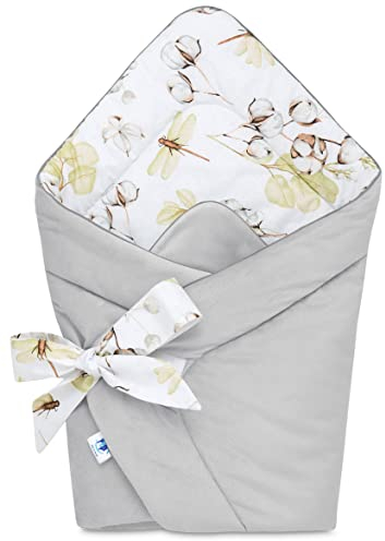 Pepi - Baby Pucksack - Baby Pucktuch 75×75 cm - Pucksack Baby Sommer - Baby Pucksack Winter - Pucksack für Neugeborene - Pucktuch Baby - Baby Kleidung - Einschlagdecke - Boho Dreams Mit Velvet
