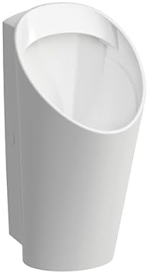 LAUFEN Lema Absaug-Urinal, L/B/H: 350/420/730 mm, spülrandlos, mit elektrischer Steuerung, Bluetooth, H8411924004011, Farbe: Weiß mit LCC