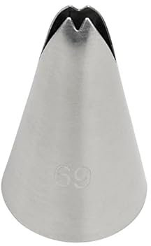 BrandNewCake® Beccuccio per Foglie #69 in Acciaio Inox - Ugello per Decorazioni - Perfetto per Torte e Dolci