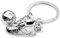 Porte-Clés de Football，Porte Clef Foot,Porte-clés Chaussure & ballon de foot Mini Football Porte-Clés de Faveur Cadeau d’Équipe de Ballons Porte Clef Personnalisé en Métal Argent