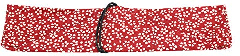 Topyond Juego De Vajilla De Bambú Reutilizable De Estilo Japonés, Juego De Vajilla, Juego De Utensilios De Bambú, Cubiertos De Bambú, Cubiertos De Bambú, Juegos De Utensilios para Comer(borgoña)