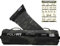 Polyfit Sandbag Pro – Workout-Sandsack mit Dreifach-Verschluss und verstärktem Nylon-Gurtband – Schwarz Camo – 45,4 kg