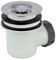 Wirquin 30723171 Tourbillon D60 Rejilla ABS, Cromado, Color Gris