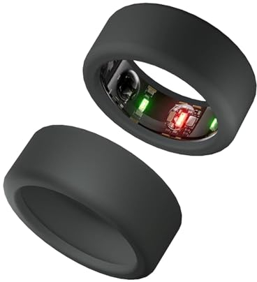 leryveo Silikon Hülle für Ouras Rin Gen 3 | Kompatibel für Ouras Schutz | Ringschutz zum Trainieren | Kratzfeste, elastische Schutzhülle für Sportveranstaltungen