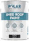Polar Shed Roof Paint - Black 5 Litre | Instant Waterproofing Protection for Felt, Shed & Garage Roofs | Smooth & Decorative Finish | Durable Shed Paint for Exterior Use