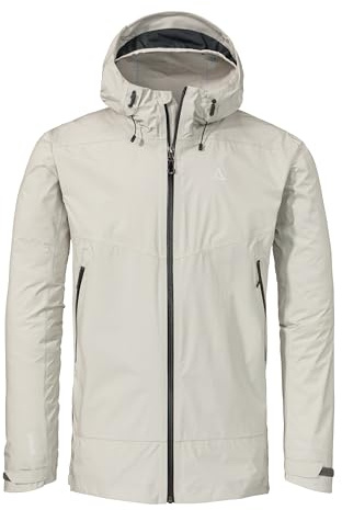 Schöffel Herren 2.5L 3D Jacket Vistdal M, wasserdichte Regenjacke, sportliche Outdoor Jacke, winddicht & atmungsaktiv dank Dermizax Membran