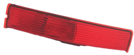 Riloer-Abdeckung für Heckstoßstange, Nebelscheinwerferreflektor für Heckstoßstange, rotes Gehäuse für Rückfahrscheinwerfer, ABS-Rücklichtabdeckung, kompatibel mit Volvo XC90 2007–2014, rechts