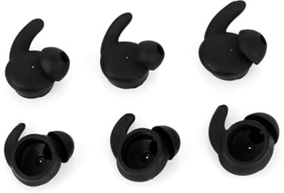 3 Pares | Repuesto Almohadilla Puntas de Silicona compatibles con Auriculares Huawei AM61 xSport | Aislamiento de Ruido | S/M/L 3 Tamaños Diferentes