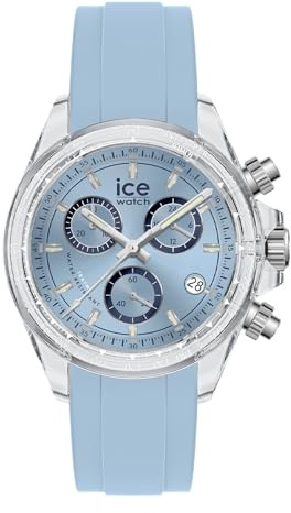 ICE-WATCH – BEWATCH – Farbenfrohe Herrenuhr mit Silikonarmband (41 mm) – Chronograph