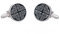 Onyx - Art Cufflinks - Celtic Knot Design Cufflinks Presented in an Onyx Art Cufflink Box, One Size, Silver