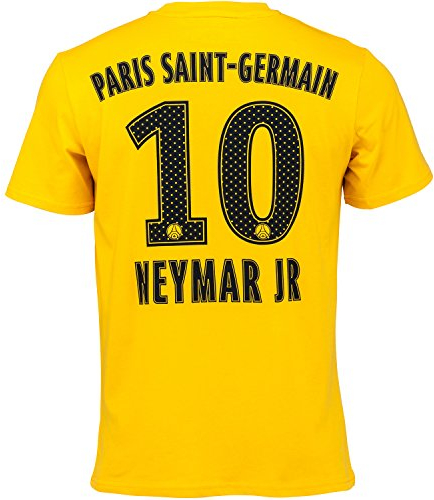 PSG T-Shirt Neymar Jr - Collection Officielle Paris Saint Germain - Taille Adulte Homme