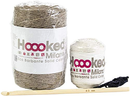 DIY Häkelset Esel Joe Eco Barbante Taupe