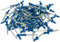 RIVETTI A FIORE (GRAF) IN ALLUMINIO/ACCIAIO PER TARGHE Ø 4,8 x 12 mm, COLORE AZZURRO RX002, QUANTITA' 500 PEZZI