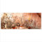 decorwelt Glasbild 125x50 XL Pusteblume Bunt Panorama Wandbild Glasbilder Modern Deko Glas