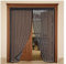 Porta Zanzariera Magnetica,180x250cm Tenda Zanzariera Magnetica per Porta,Facile Montaggio,Senza Perforazion,Si Chiude Da Sola,Impedendo Agli Insetti Di Entrare