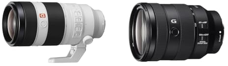 Sony FE 100-400mm f/4.5-5.6 GM OSS | Vollformat, Super-Teleobjektiv, Zoom Objektiv (SEL100400GM) & FE 24-105mm f/4 G OSS | Vollformat, Standardzoomobjektiv (SEL24105G)