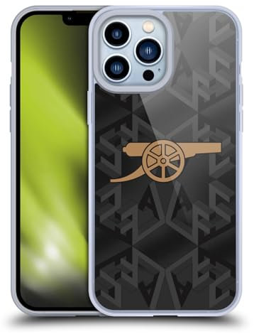 Head Case Designs Officially Licensed Arsenal FC Away 2022/23 Crest Kit Soft Gel Case Compatible With Apple iPhone 13 Pro Max