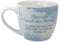 Dekohelden24 Maxi - Kaffeebecher/Tasse aus Porzellan, Motiv: Freunde sind wie Sterne, Größe H/Ø: 9,2 x 10,5 cm, Fassungsvermögen 400 ml, Spülmaschinengeeignet.