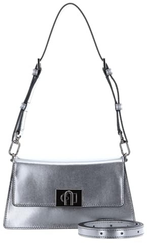 Furla Zoe Mini Shoulder Bag Color Silver